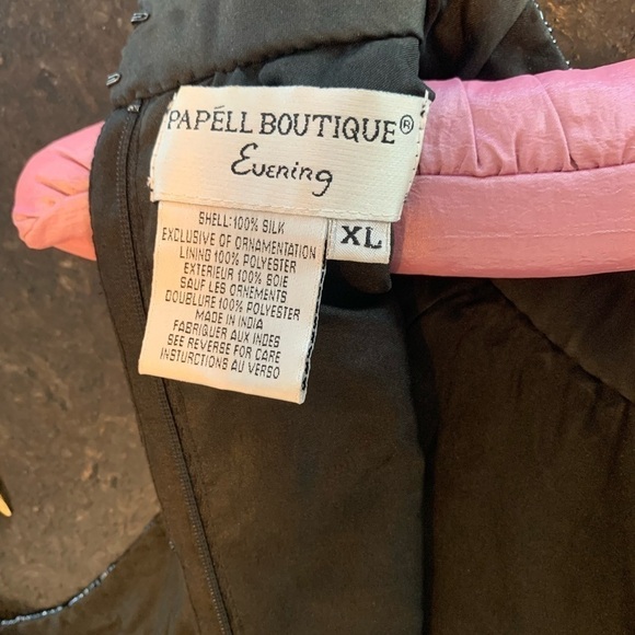 Laurence Kazar evening dress fully beaded. Size xl. New Years Eve attire. - Picture 14 of 15